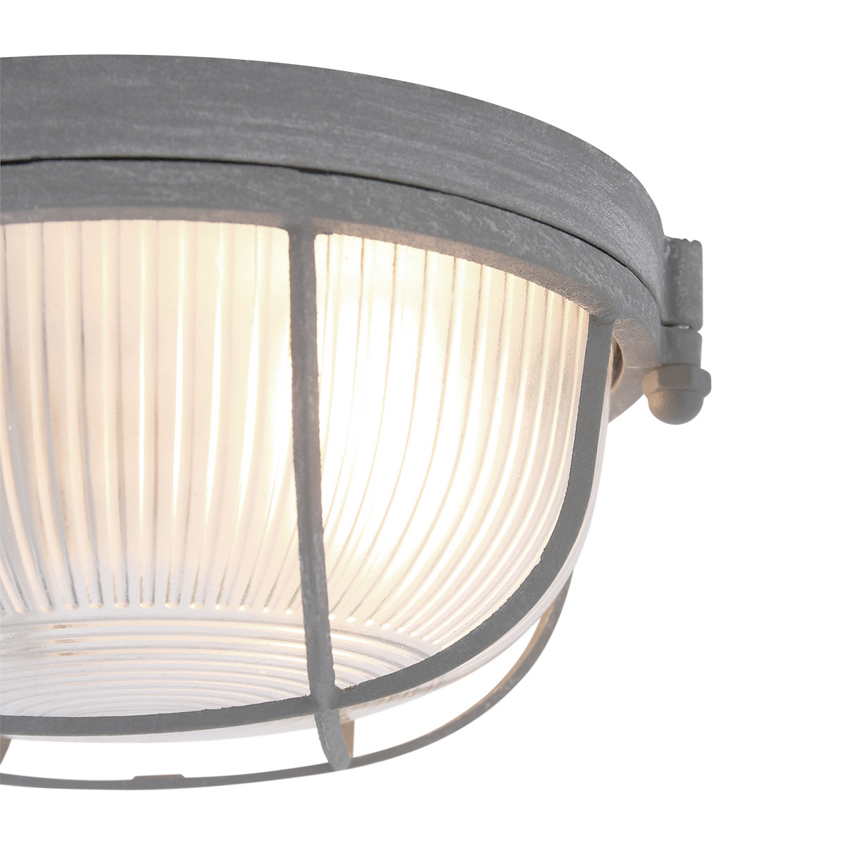 Mexlite LED Deckenleuchte Industrie-Design Vintage Look Bronze