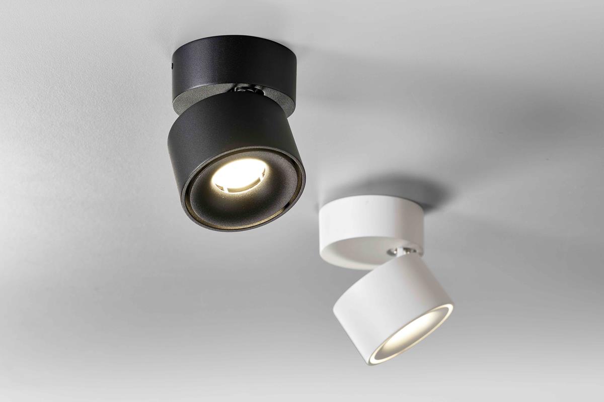 Lupia Licht LED-Deckenleuchte BLOC S Schwarz LED