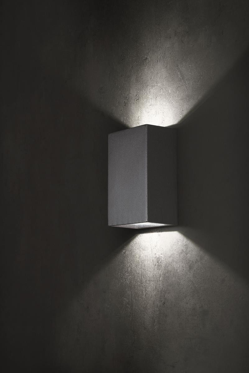 Lupia Licht Aussenleuchte PIAZZA aus Aluminium Druckguss LED *BESTSELLER Anthrazit