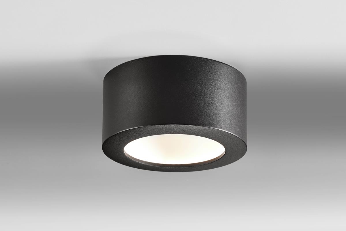 Lupia Licht LED-Deckenleuchte BOWL S Schwarz LED