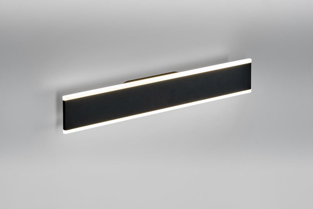 LED Wandleuchte Slim WS von Lupia Licht Up- Downlight 16 Watt Schwarz 30cm