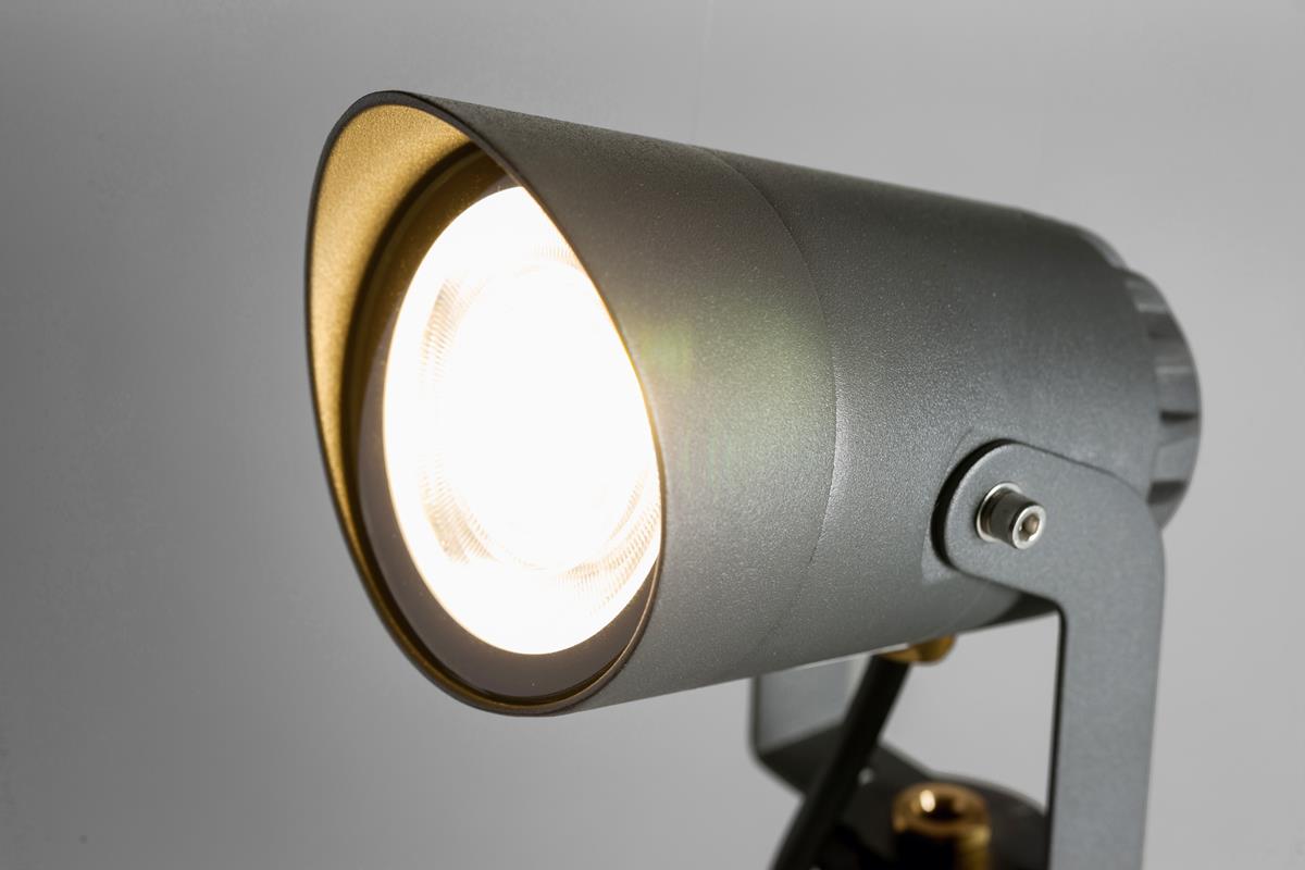 Lupia Licht LED-Aussenleuchte/Pollerleuchten SPIT Anthrazit LED