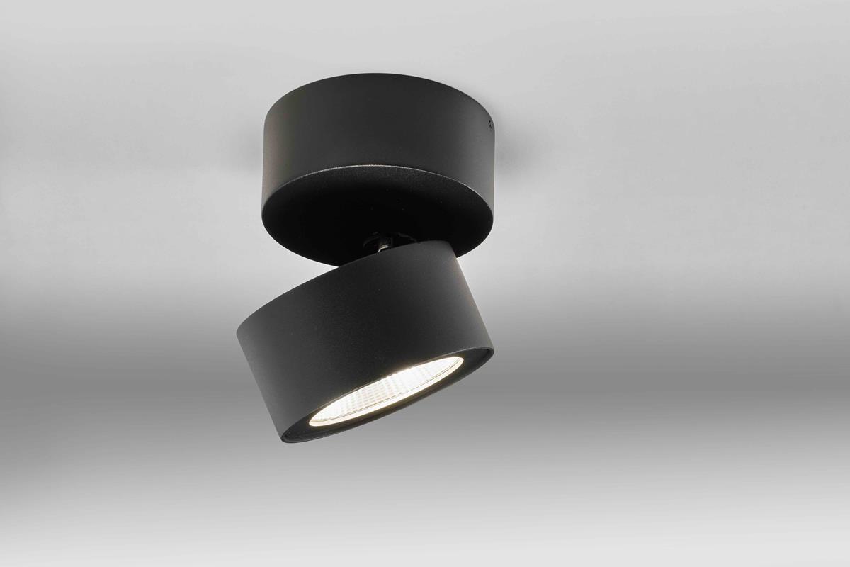 Lupia Licht LED-Deckenleuchte BLOC M Schwarz LED