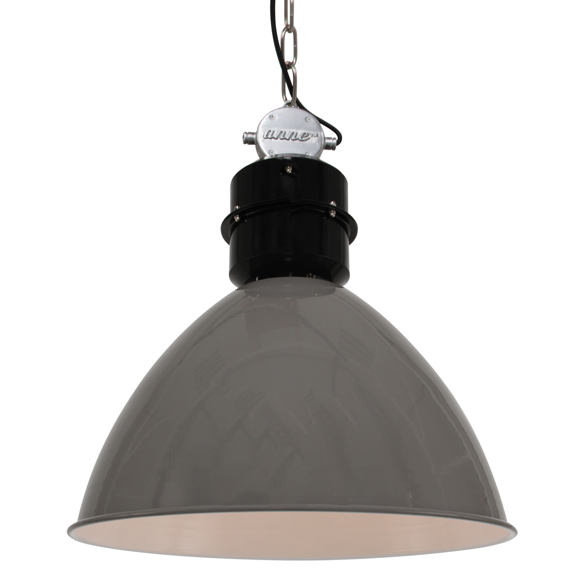 Anne Light and Home Pendelleuchte Frisk Grau E27