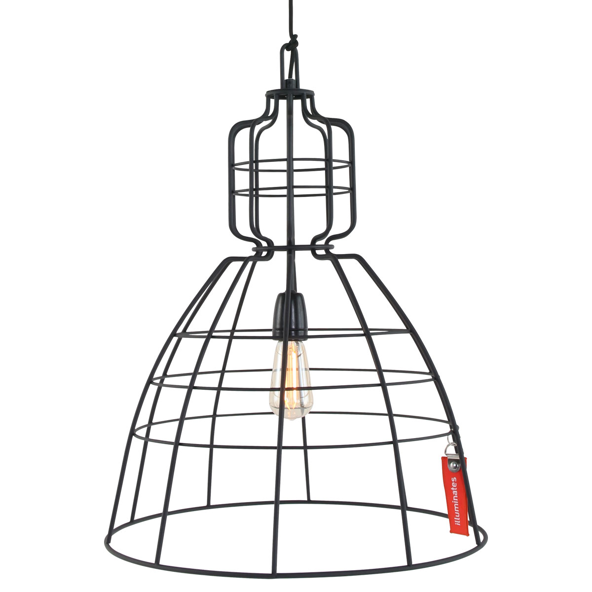 Anne Light and Home Pendelleuchte MarkIII Schwarz E27