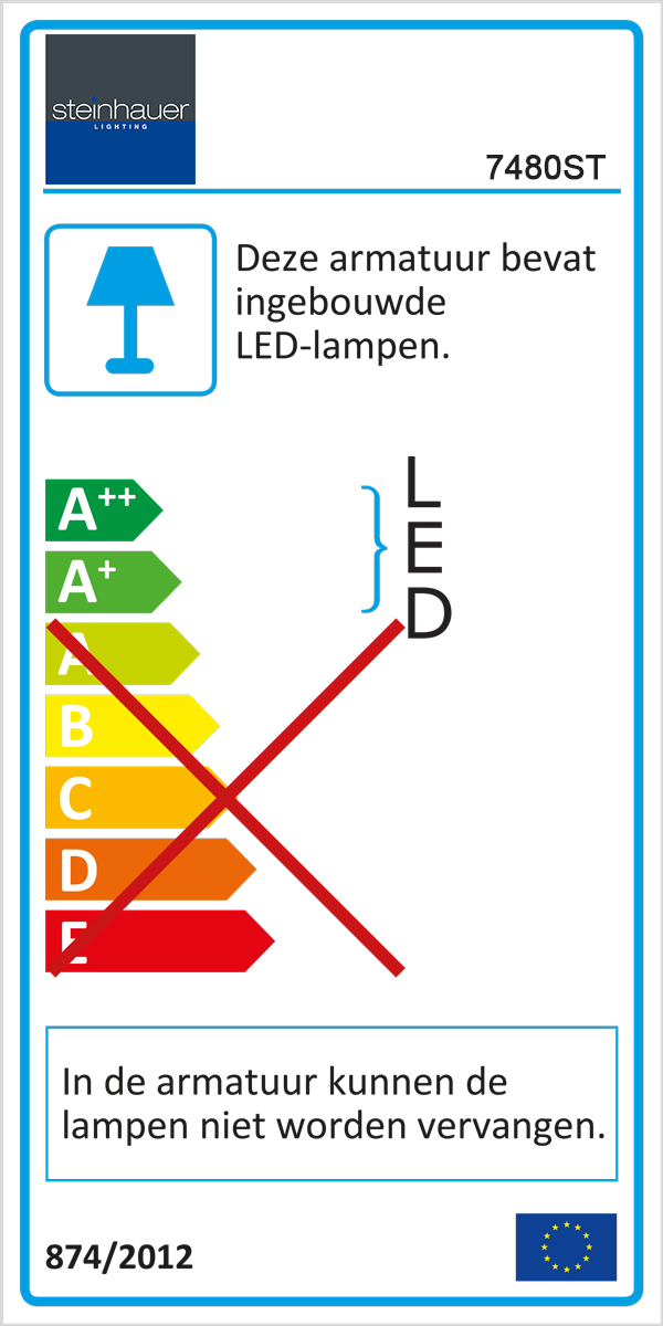 LED moderne Deckenleuchte aus Glas