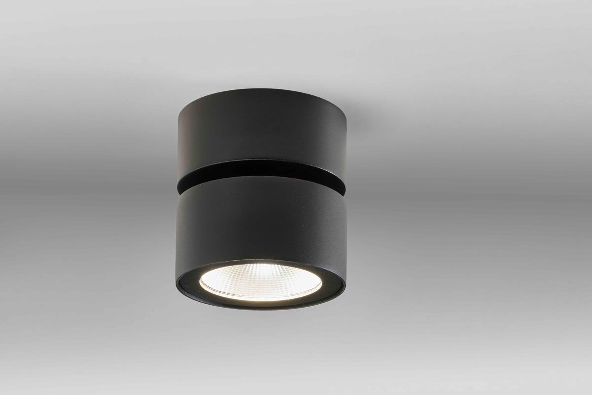 Lupia Licht LED-Deckenleuchte BLOC M Schwarz LED