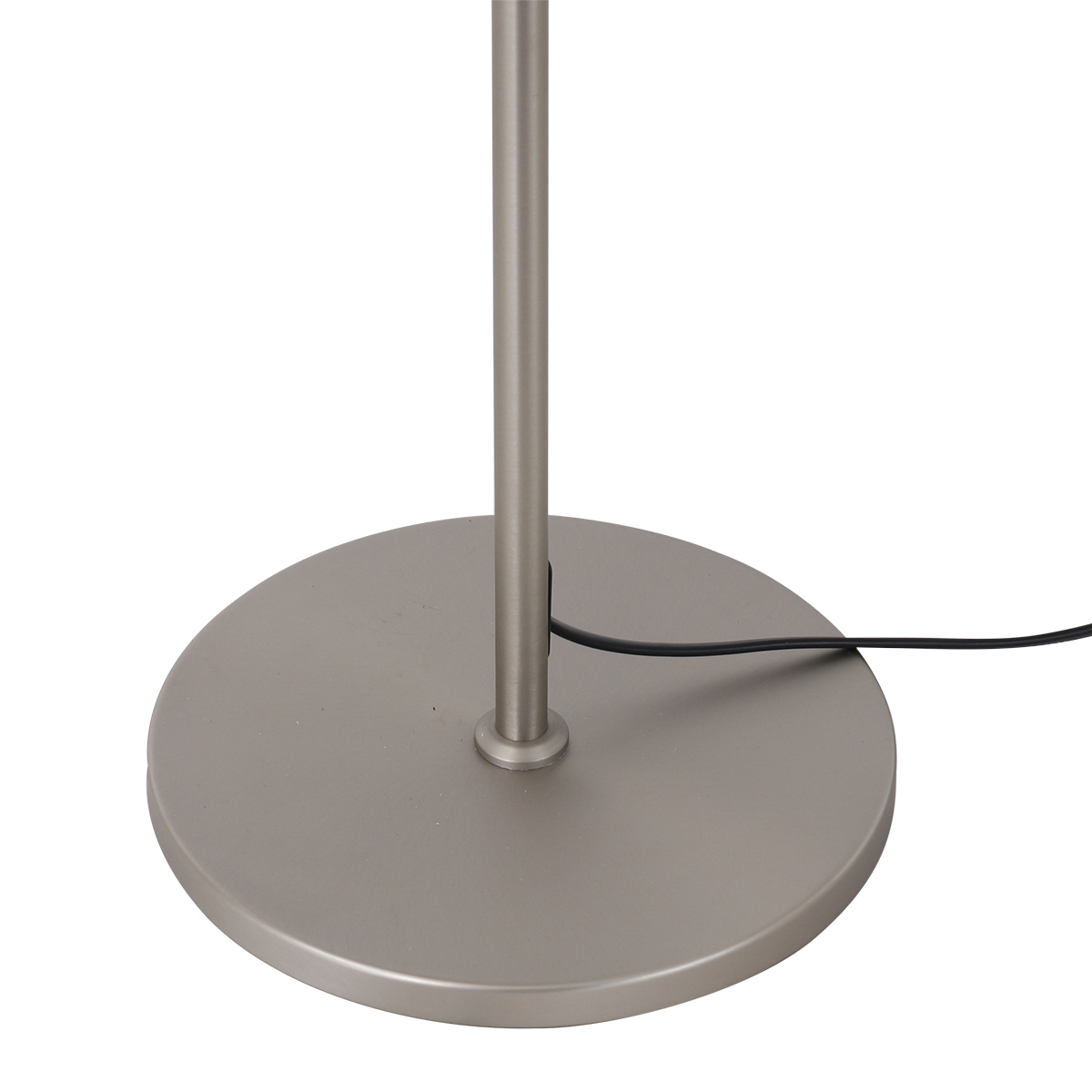 LED Stehleuchte Turound mit Bridgegelenk hoehenverstellbar helle 10 Watt in Silber / Stahl