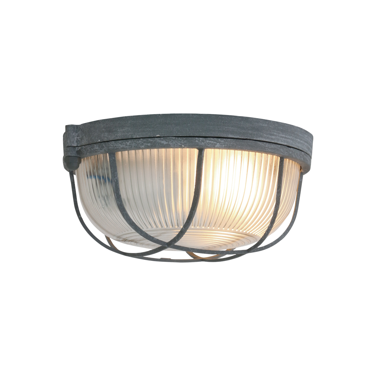 Mexlite LED Deckenleuchte Industrie-Design Vintage Look Bronze