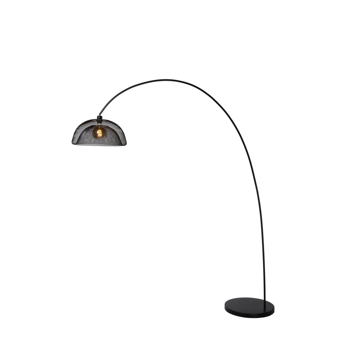 Lucide Bogenlampe Mesh