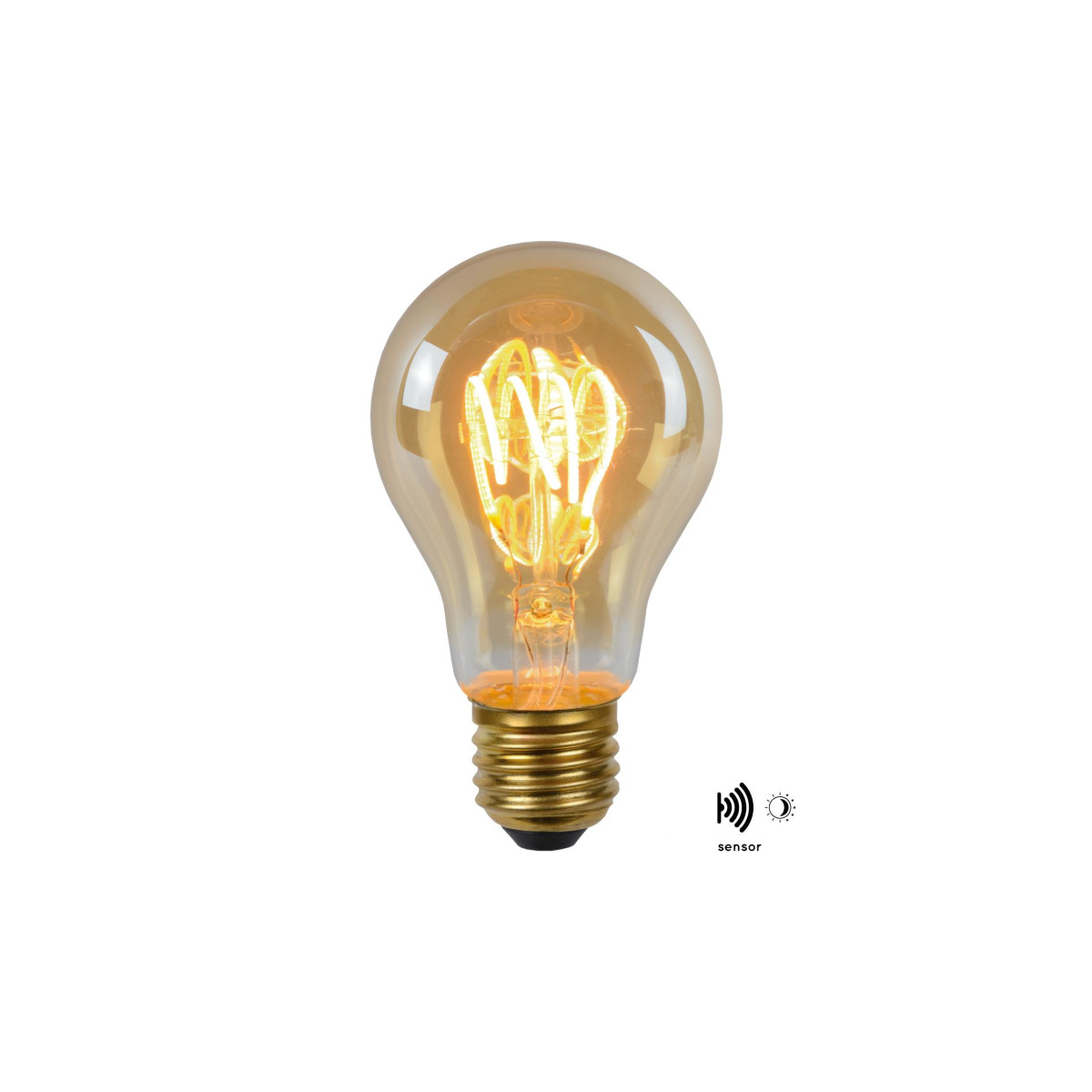 Lucide Glühfadenlampe A60 twilight sensor