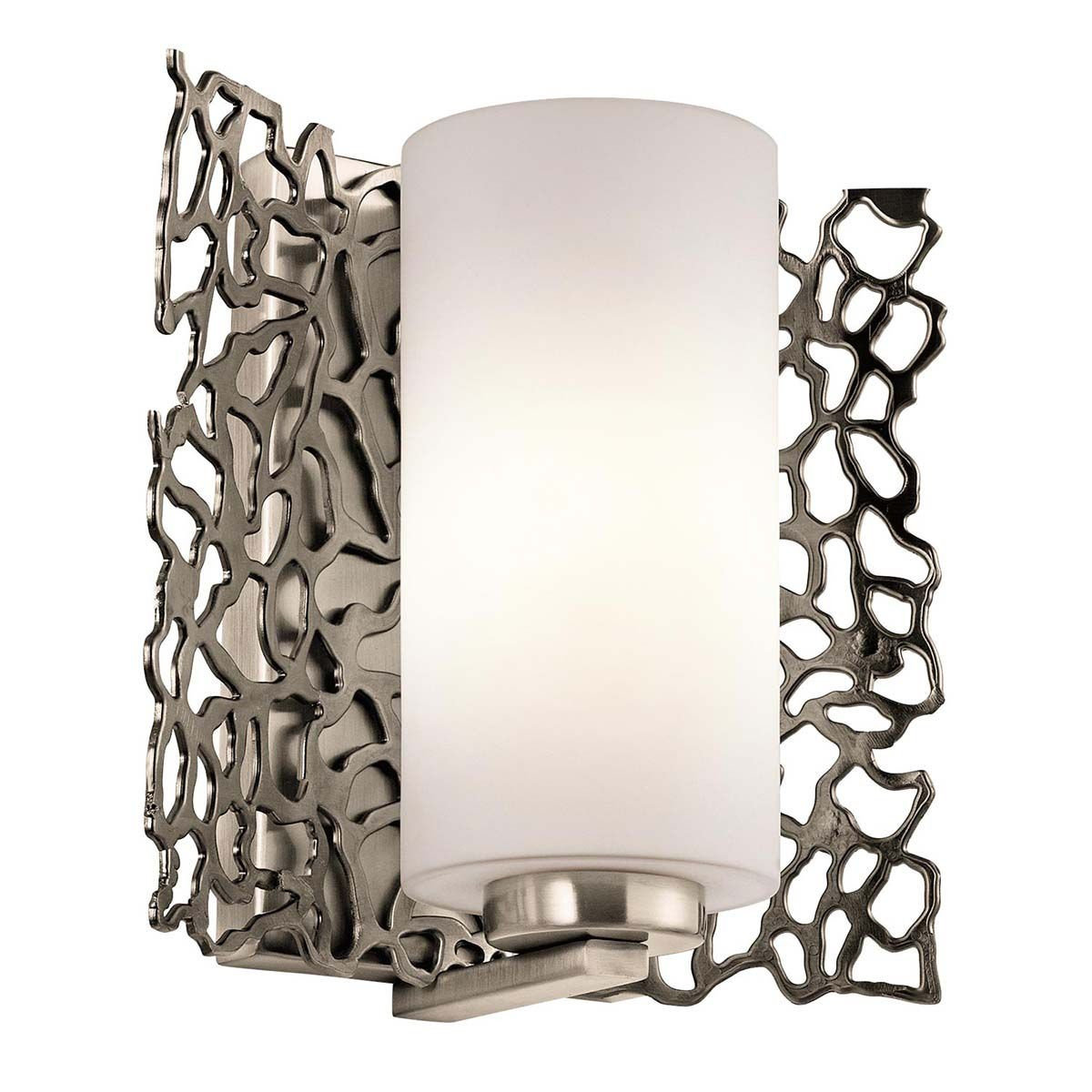 Elstead Wandleuchte Silver Coral
