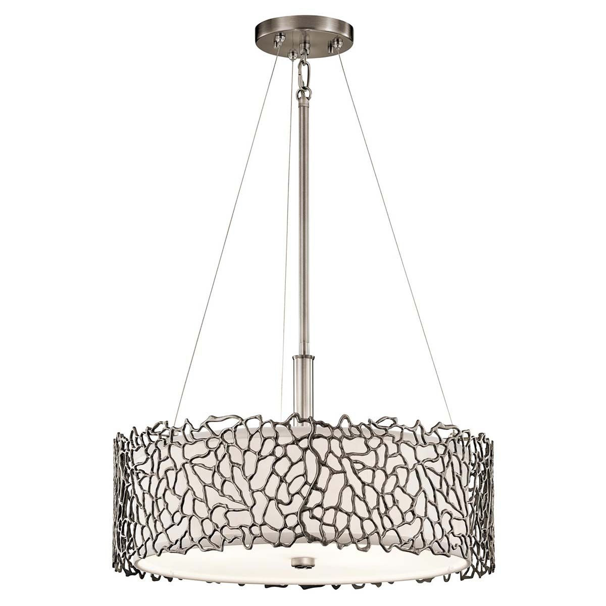 Elstead Pendelleuchte Silver Coral