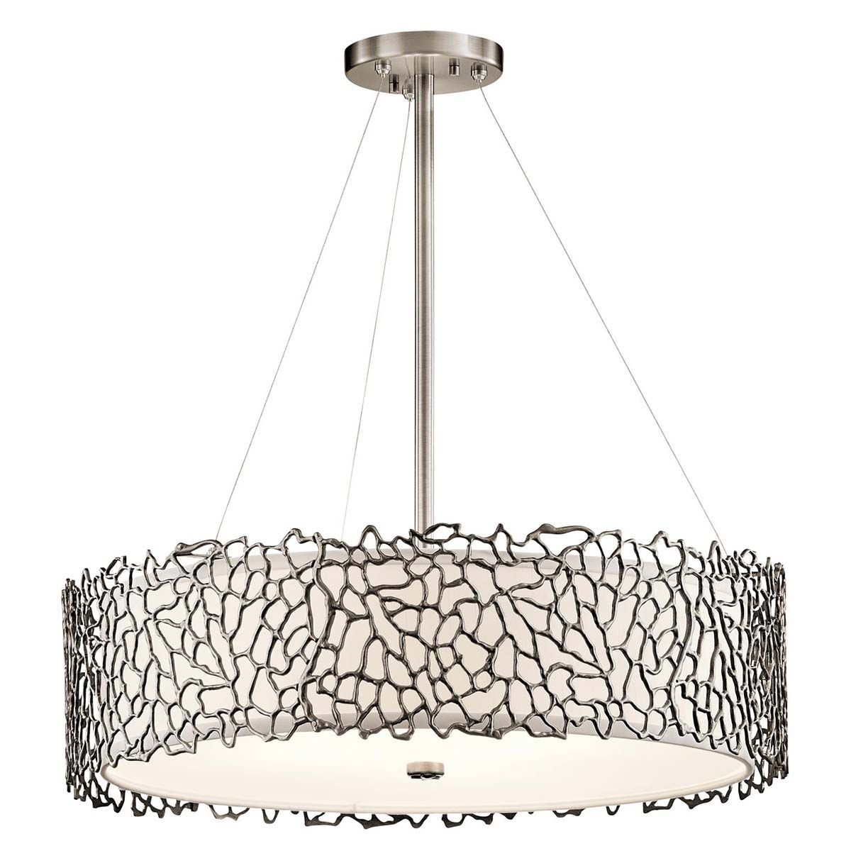 Elstead Pendelleuchte Silver Coral