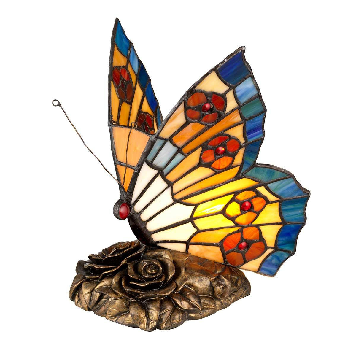 Elstead Tischlampe Tiffany Animal Lamps