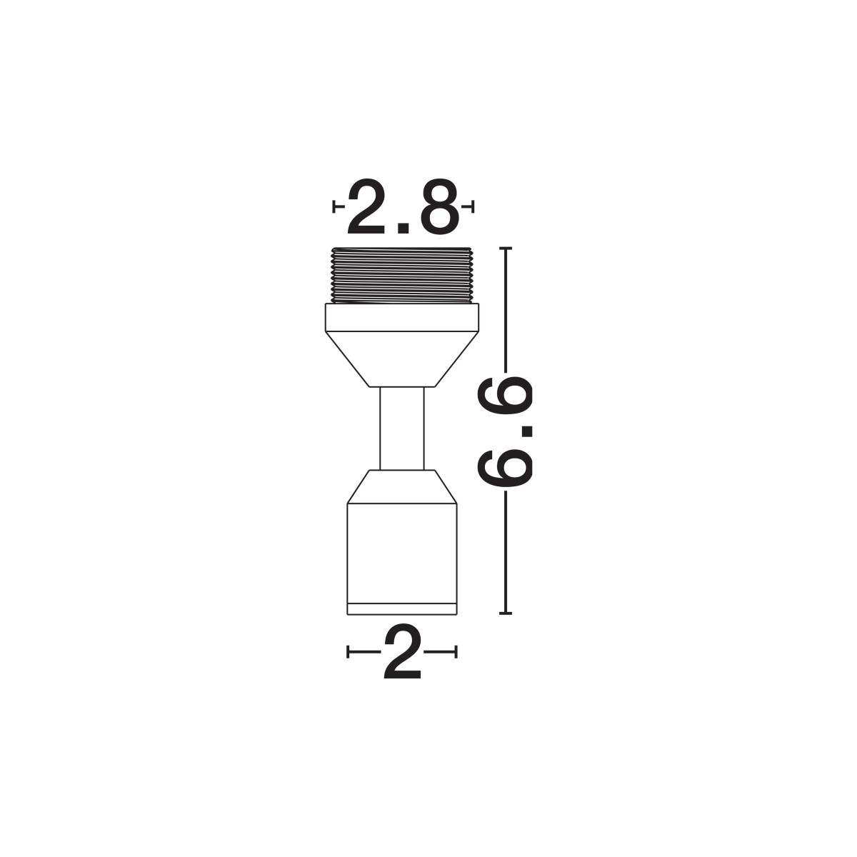 Nova Luce Tischleuchte INVENTO box