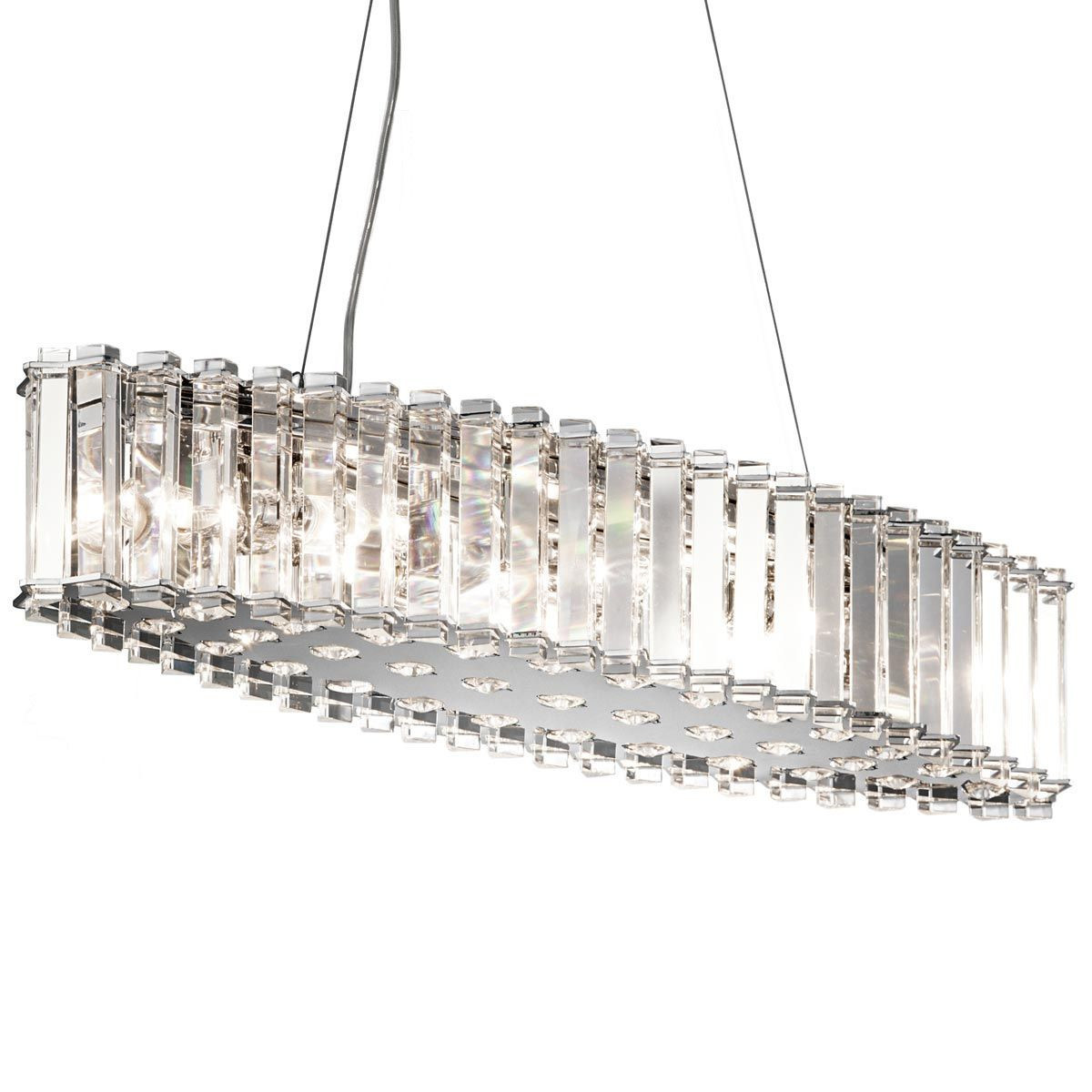 Elstead Kronleuchter Crystal Skye