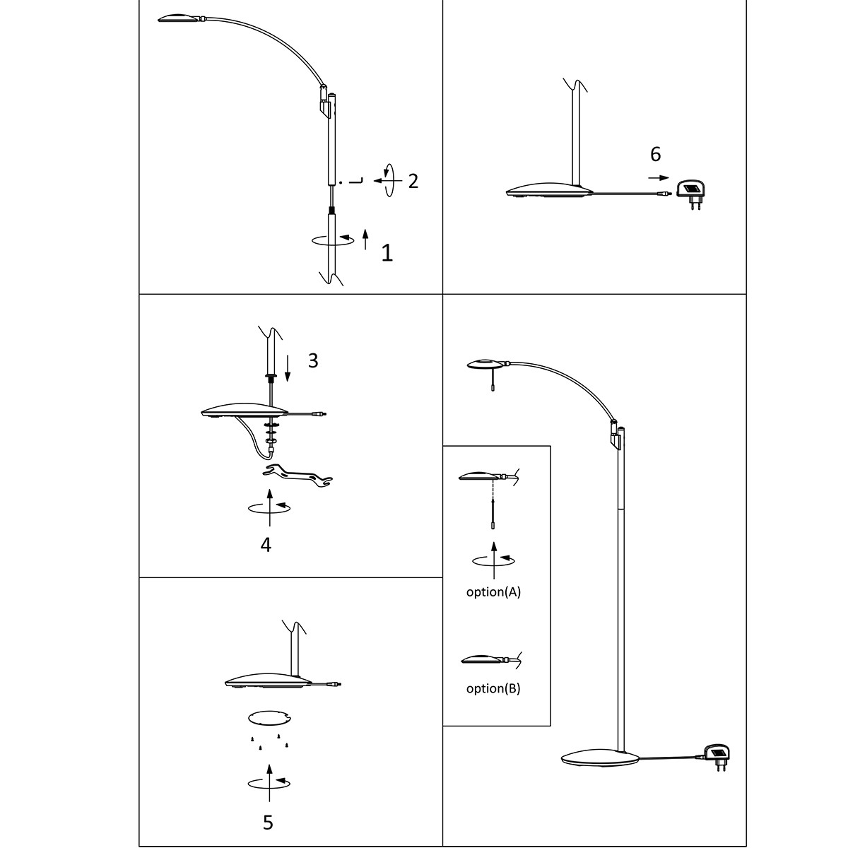 Steinhauer
 Stehleuchte Zenith LED