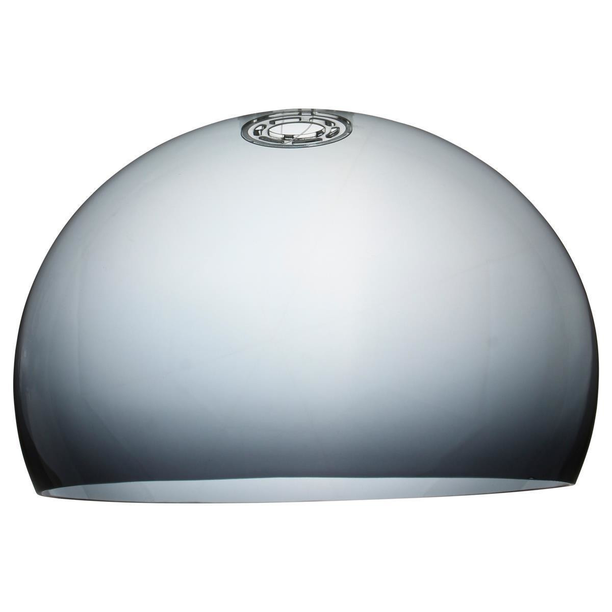 Steinhauer Lampenschirm Kugel 38 cm grau
