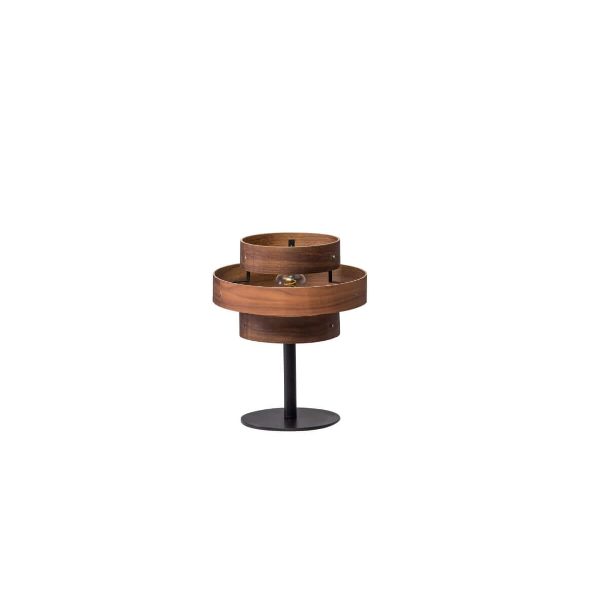 ETH Tischleuchte Tischleuchte Walnut