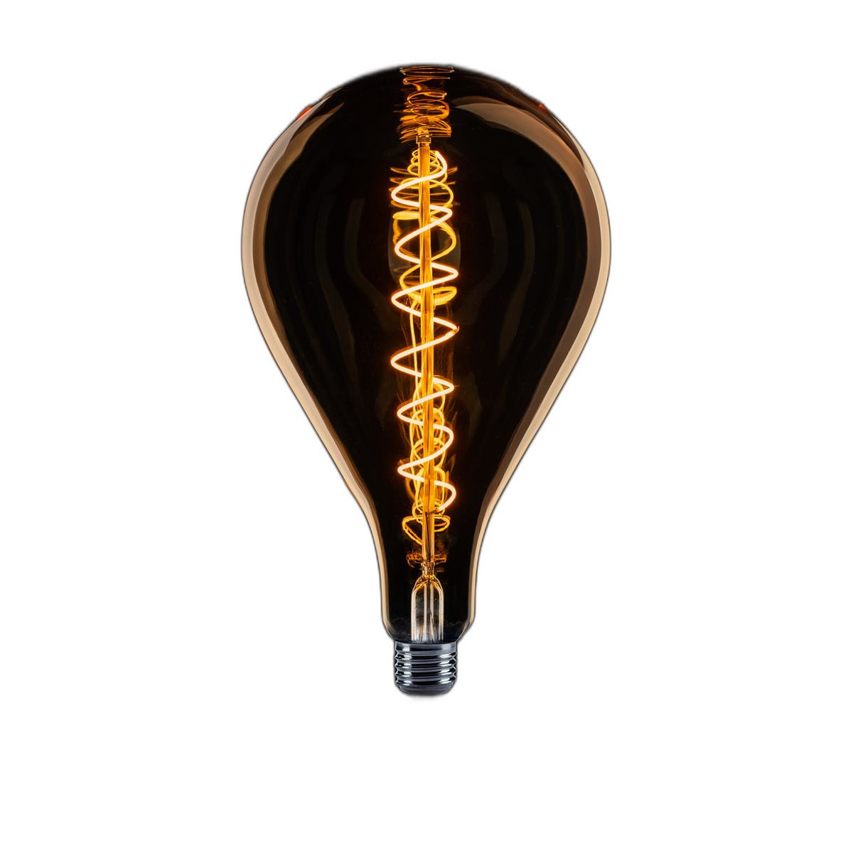LED XXL spiral 8w gold 2 box