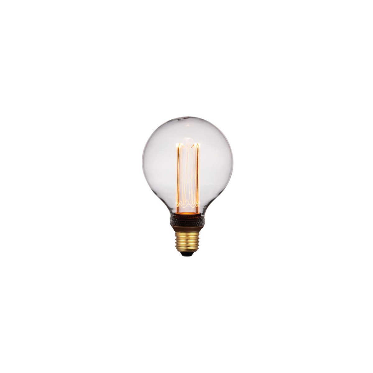 ETH LED-Filament-Leuchtmittel G95 klar 1800K