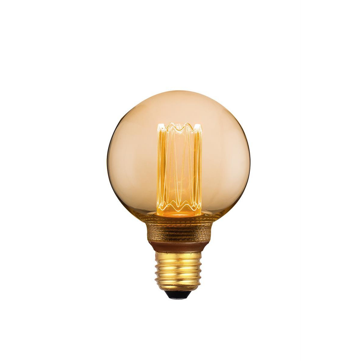 ETH LED-Filament-Leuchtmittel G80 Goldglas