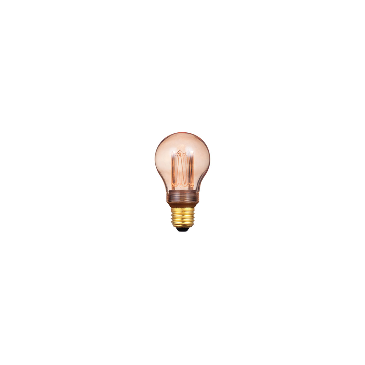ETH LED-Filament-Leuchtmittel A60 Goldglas