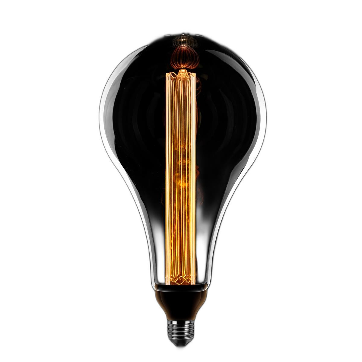 ETH LED-Filament-Leuchtmittel XXL 3er-Set Goldglas