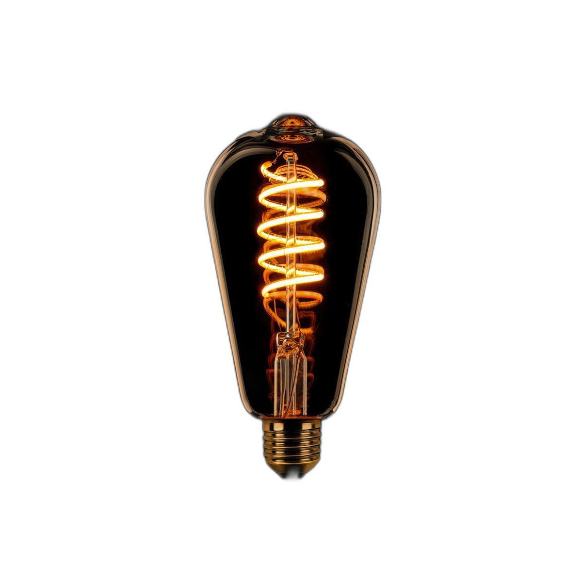 LED Spiral 8w gold st64 1800k box