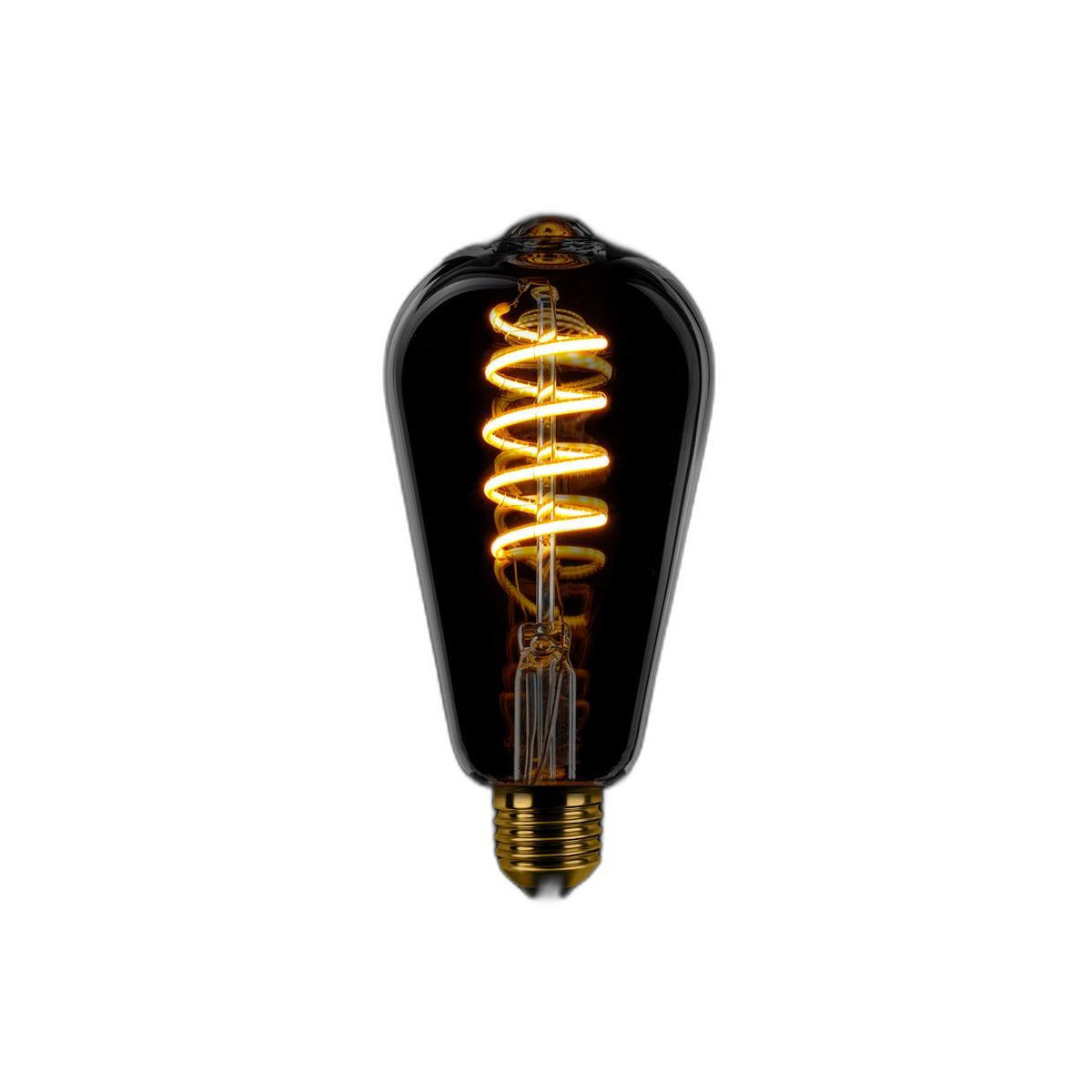 LED Spiral 8w smoke st64