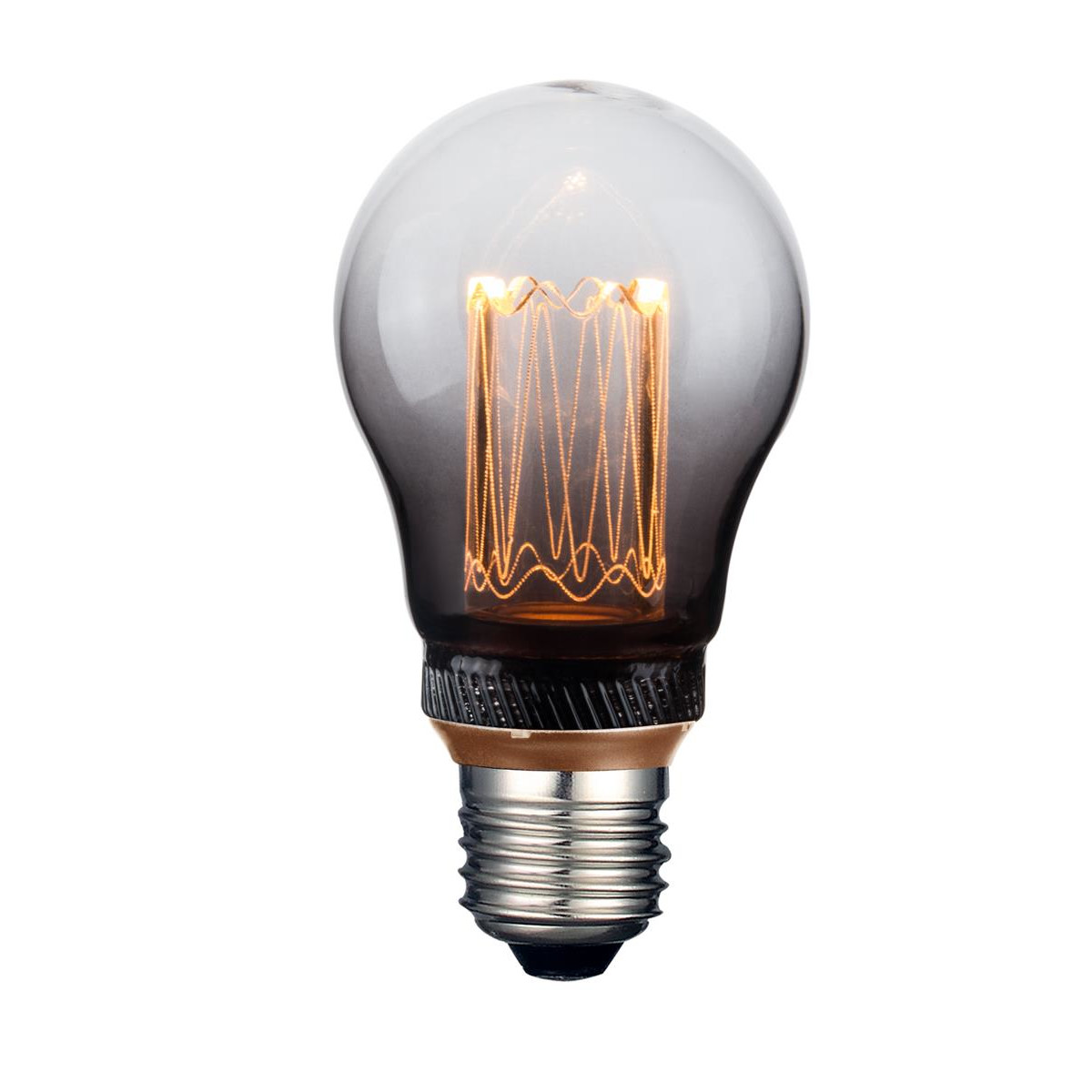 ETH LED-Filament-Leuchtmittel A60 Rauchg box