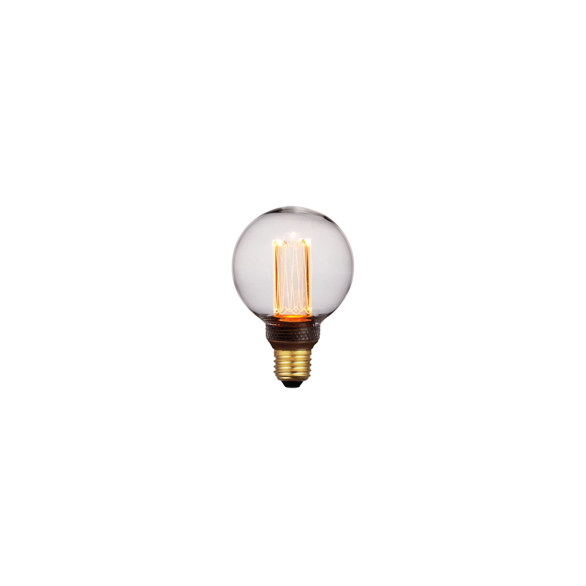 ETH LED-Filament-Leuchtmittel G80 klar 2400K