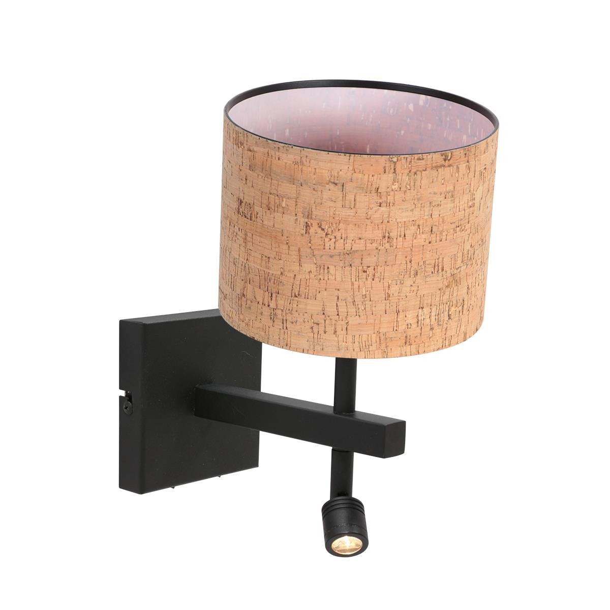 Steinhauer Wandleuchte Stang mit Korksch box