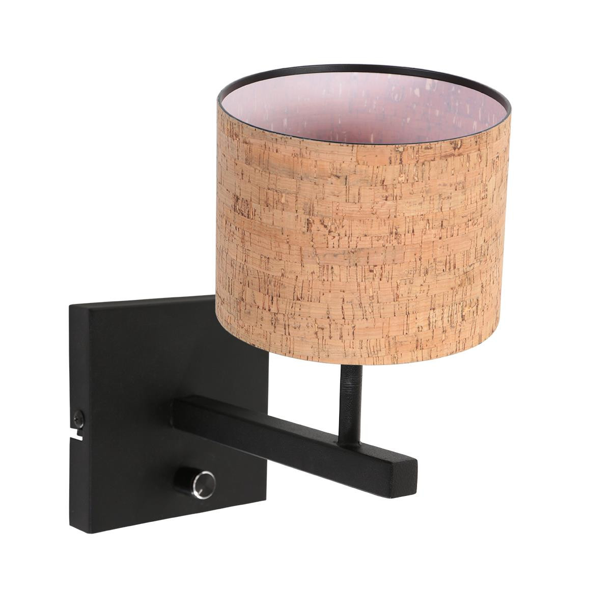 Steinhauer Wandleuchte Stang mit Korksch box