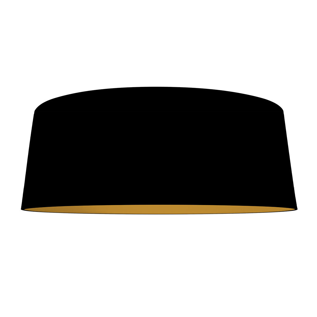 Steinhauer Lampenschirm 60 cm schwarz/gold